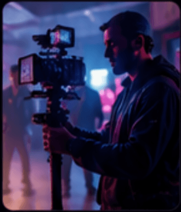 Creative filming on location